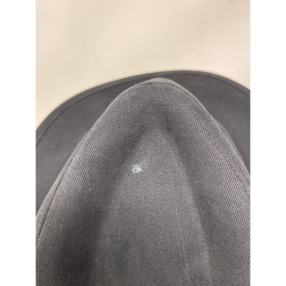 Brixton Womens Size Small Welsey Cotton Fedora Hat Black NEW - Picture 6 of 9